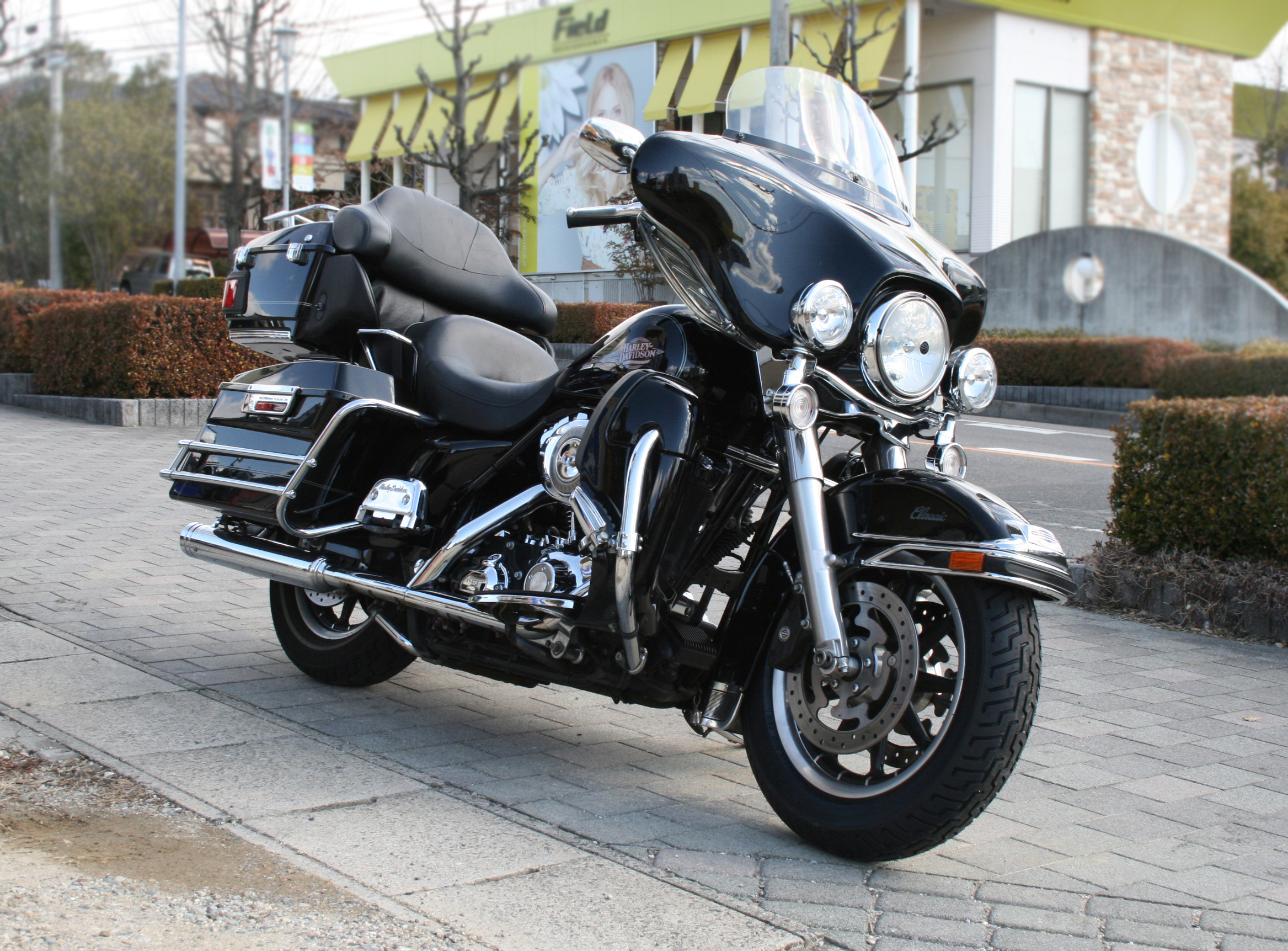 ▶20120218★尾張旭市のK様【021】Harley-Davidson FLHTC黒