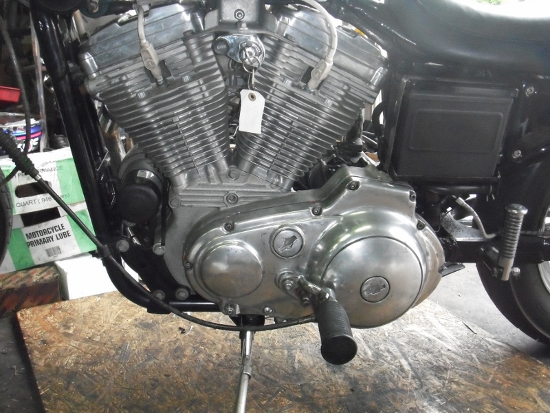 ▶修理例・Harley-Davidsonハーレー・スポーツスター磁石の破損です。